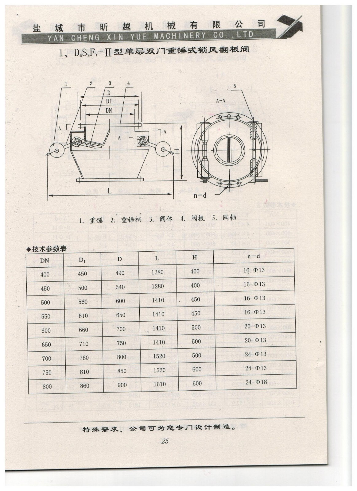 1、DaSzFy-II型单层双门重锤式锁风翻板阀.jpg